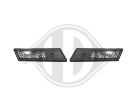 SIDE MARKER LIGHTS SET CLEAR / SMOKE 1213176 Diederichs, Image 2