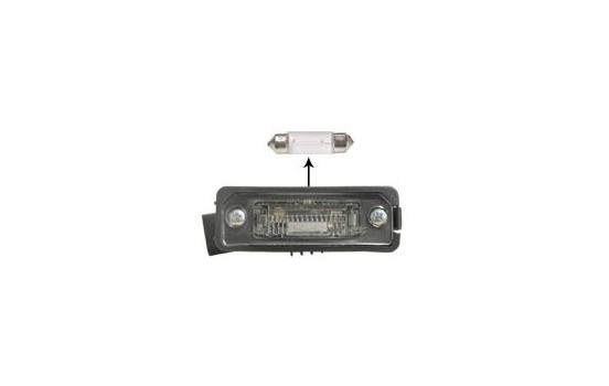 Licence Plate Light 5839920 Van Wezel