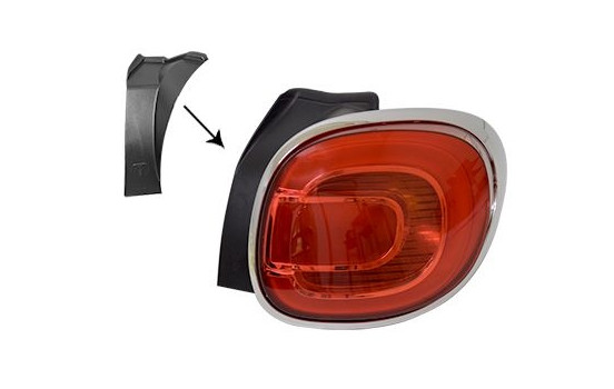 Combination Rearlight 1609924 Van Wezel