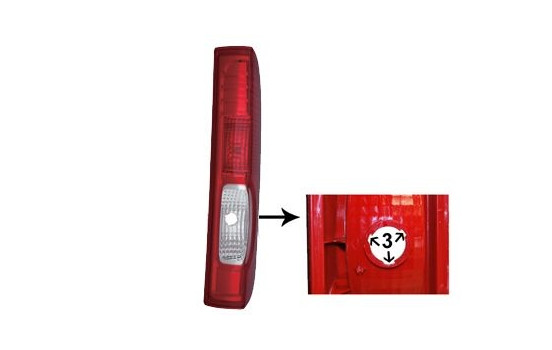 Combination Rearlight 4395934 Van Wezel