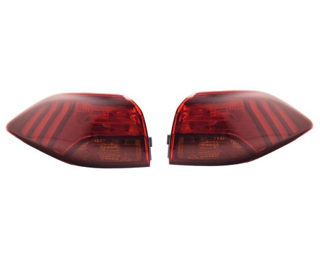 Rear light set