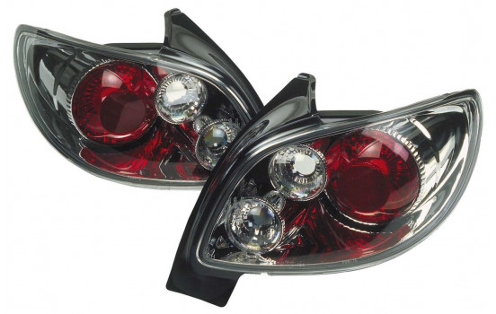 Set Taillights suitable for Peugeot 206 CC - Chrome DL PER06 AutoStyle