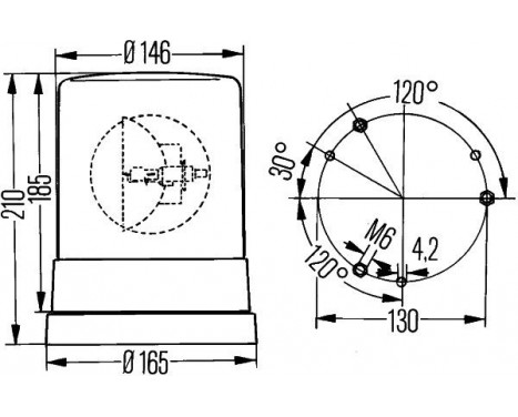 Rotating Beacon KL 700, Image 3