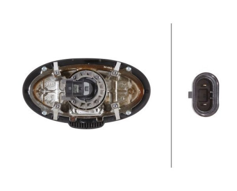 Werkl Oval 90 recessed front verl 12V HB3, Image 2