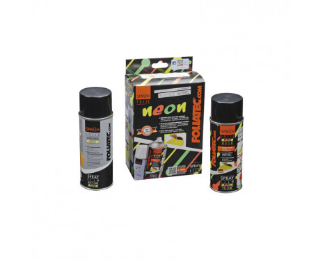 Foliatec Spray Film (Spuitfolie) set - NEON geel - 2delig, Afbeelding 2
