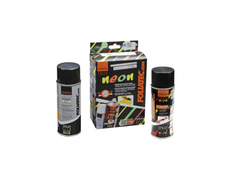 Foliatec Spray Film (Spuitfolie) set - NEON rood - 2delig, Afbeelding 2