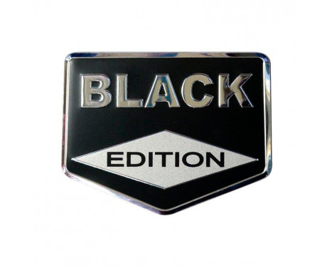 Aluminium Embleem/Logo - BLACK EDITION - 8x6,2cm Aluminium Embleem/Logo - BLACK EDITION - 8x6,2cm
