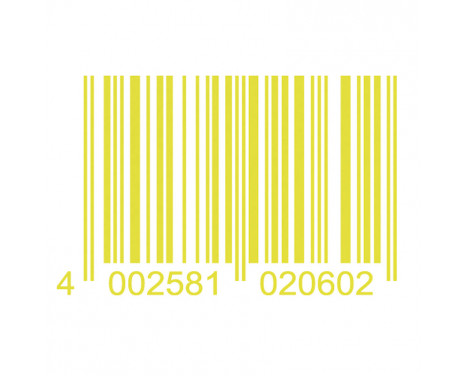 Foliatec Cardesign Sticker - Code - neon geel - 37x24cm Foliatec Cardesign Sticker - Code - neon geel - 37x24cm