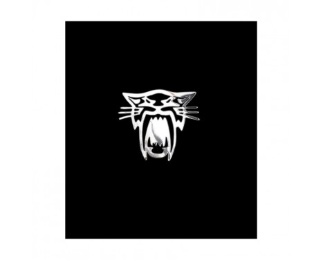 Nikkel Sticker 'Tiger' - 60x55mm Nikkel Sticker 'Tiger' - 60x55mm