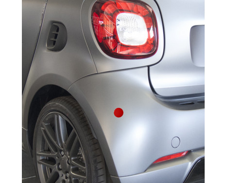 Simoni Racing Stickerset 'Reflective' - Rood - Set à 4 stuks Simoni Racing Stickerset 'Reflective' - Rood - Set à 4 stuks