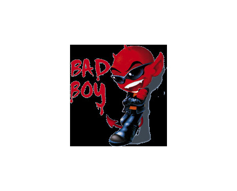 Sticker Bad Boy - 12x11cm Sticker Bad Boy - 12x11cm