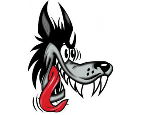 Sticker Wolf - 8x10cm Sticker Wolf - 8x10cm