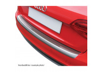 Bumper beschermer passend voor Audi A4 B8 Sedan 2012-2015 'Brushed Alu' Look