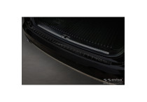 Echt 3D Carbon Bumper beschermer passend voor Audi A6 Allroad 2012-2018 'Ribs'