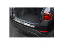 RVS Bumper beschermer passend voor BMW X1 E84 Facelift 2012-2015 'Ribs'
