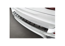 Zwart RVS Bumper beschermer passend voor BMW X5 F15 (incl. M-Pakket) 2013-2018 'STRONG EDITION'