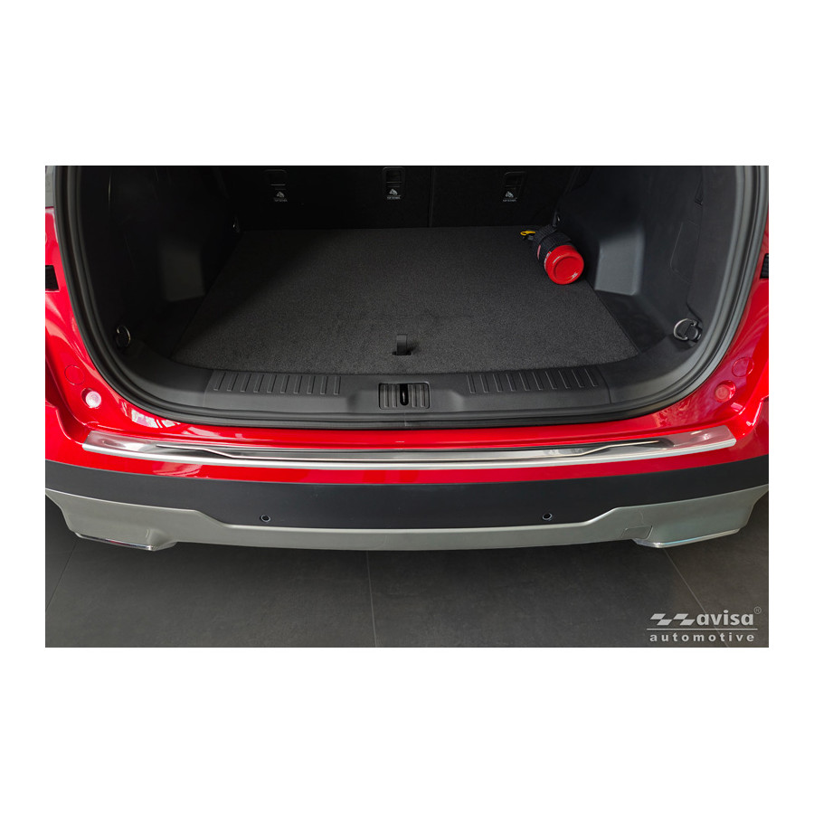 teileplus24 L525 Achterbumperprotector gemaakt van V2A RVS met