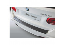 Bumper beschermer passend voor BMW 3-Serie F31 Touring 9/2012- 'M-Sport' 'Ribbed' Zwart