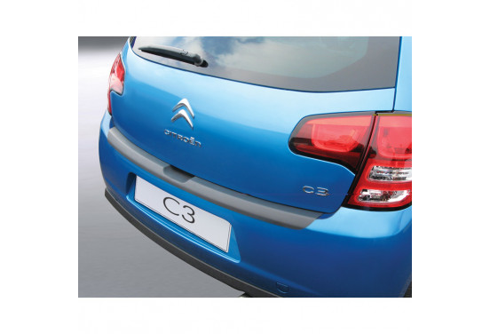 Bumper beschermer passend voor Citroën C3 2010- Zwart