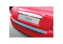 Bumper beschermer passend voor Fiat 500 7/2015- zwart