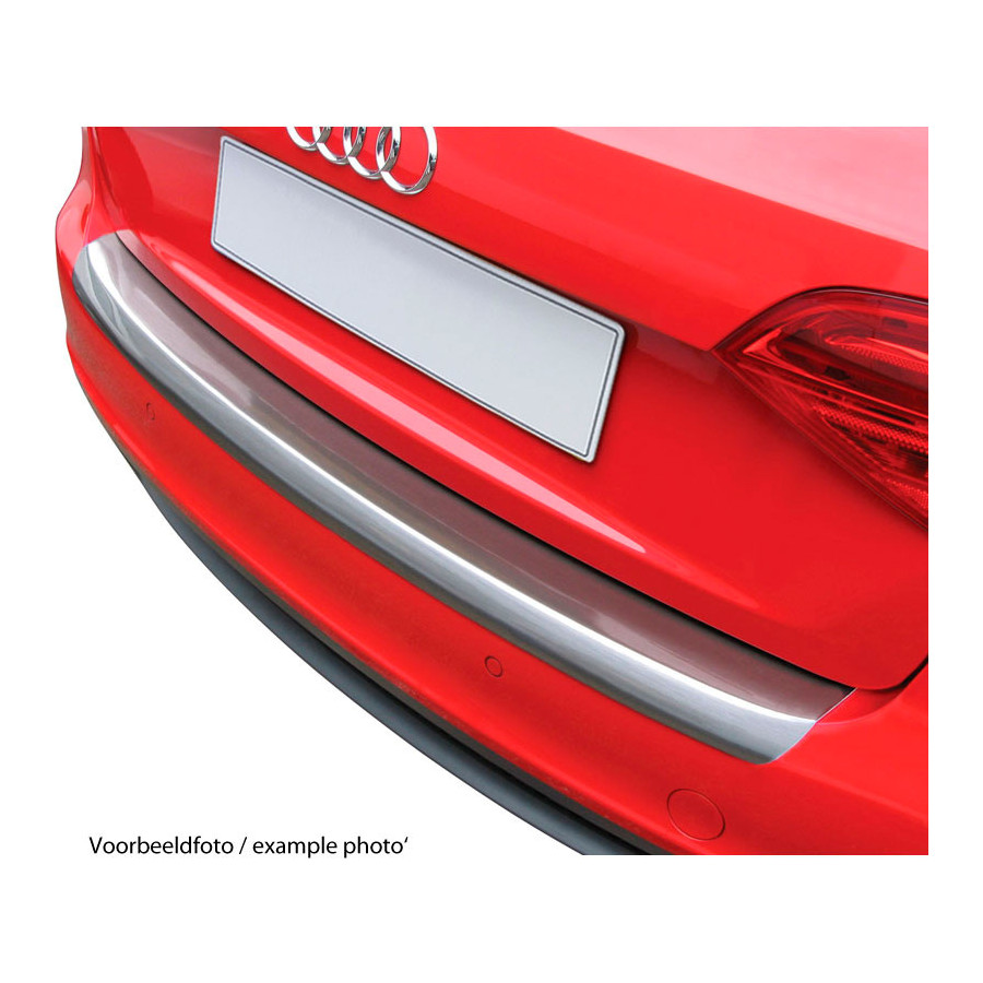 Achterbumper beschermer | fiat 500x 2015- | abs kunststof | zwart
