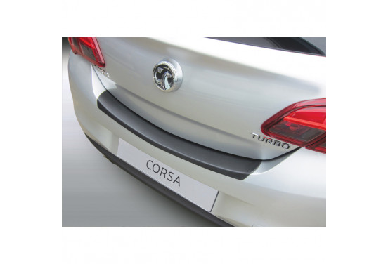 Bumper beschermer passend voor Opel Corsa E 3/5 deurs 12/2014-  Zwart