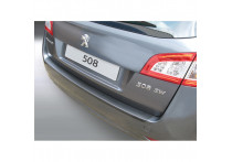 Bumper beschermer passend voor Peugeot 508 SW 2011- Zwart