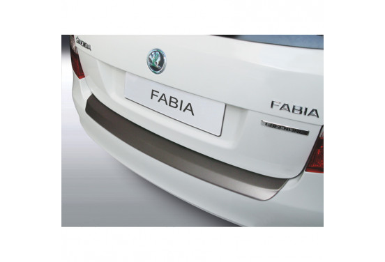 Bumper beschermer passend voor Skoda Fabia combi 2010- 2014 Zwart