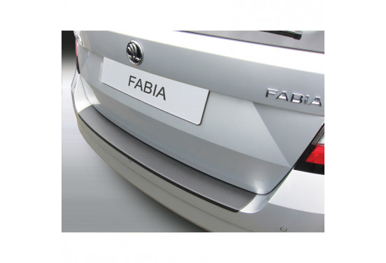 Bumper beschermer passend voor Skoda Fabia III Combi 11/2014- Zwart