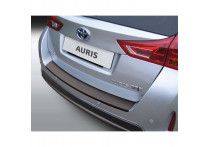 Bumper beschermer passend voor Toyota Auris Touring Sports 2013- 08/2015 Zwart