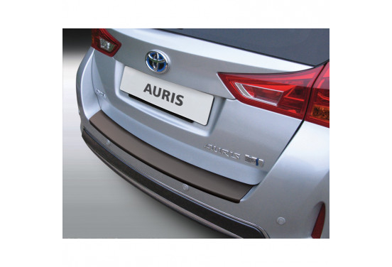 Bumper beschermer passend voor Toyota Auris Touring Sports 2013- 08/2015 Zwart