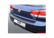 Bumper beschermer passend voor Volkswagen Golf VI 2008-2012 Zwart
