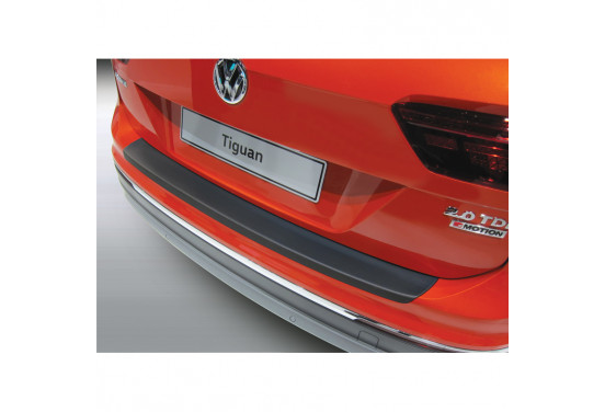 Bumper beschermer passend voor Volkswagen Tiguan 4x4 4/2016- Zwart