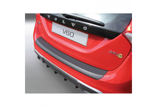 Bumper beschermer passend voor Volvo V60 Estate 2010- Zwart