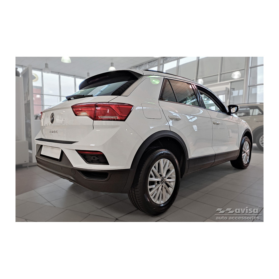 Chroom RVS Achterbumperprotector passend voor Volkswagen T-Roc 2017