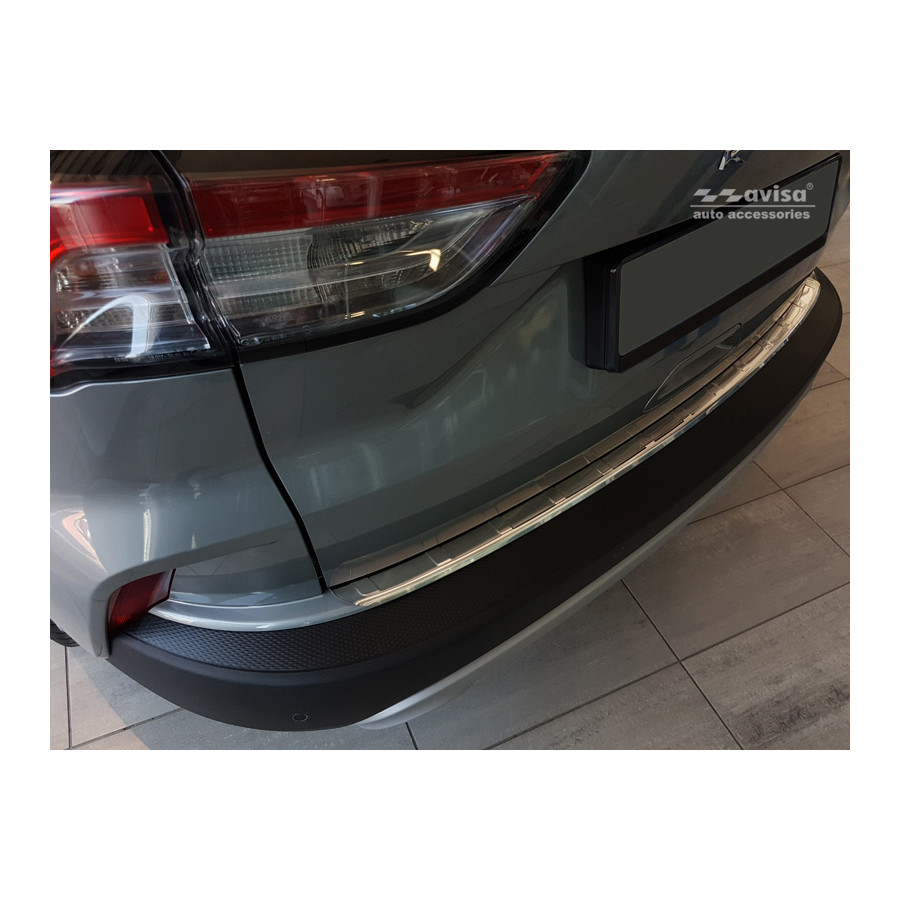 Heckstoßstangenschutz Für Ford Kuga III (2019-2024) – Schwarzer Edelstahl, Kratzfest