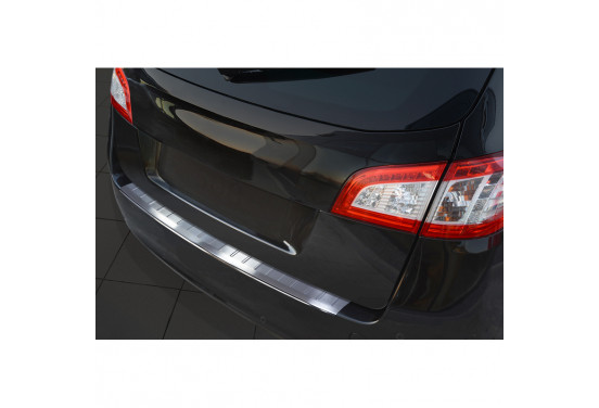 RVS Bumper beschermer passend voor Peugeot 508SW 2011- 'Ribs'