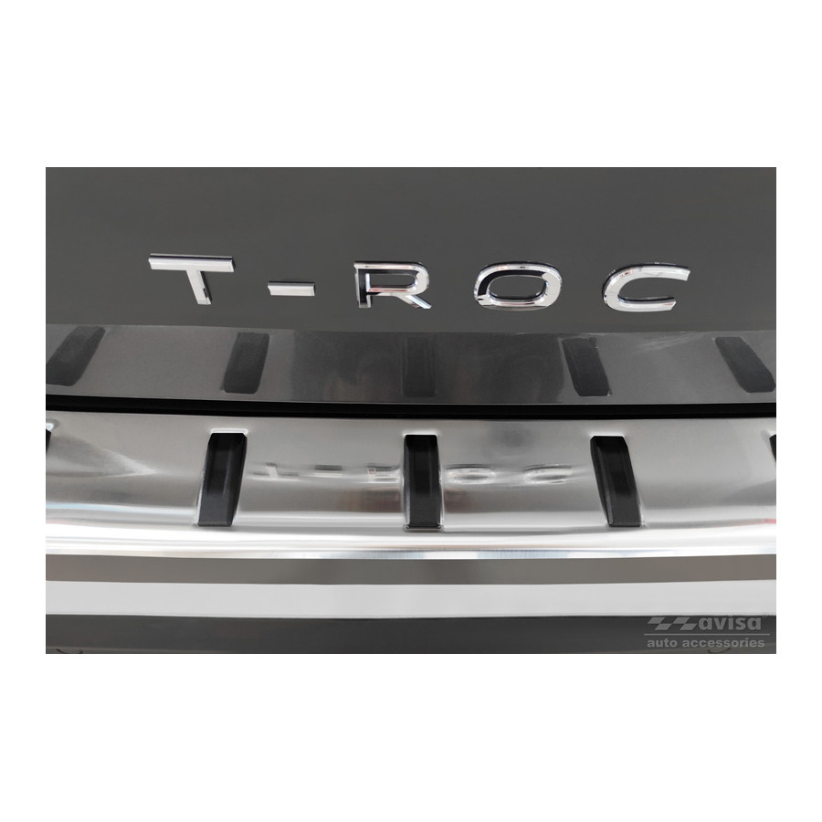 RVS Achterbumperprotector Volkswagen T-Roc 2017-2022 & Facelift 2022