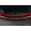 Zwart-Chroom RVS Bumper beschermer passend voor Ford Kuga III ST-Line/Hybrid/Vignale 2019-  'Rib, voorbeeld 2