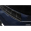 Zwart RVS Bumper beschermer passend voor BMW iX3 (G08) 2020- 'Ribs', voorbeeld 4
