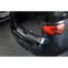 Zwart RVS Bumper beschermer passend voor Toyota Avensis III Facelift 2015- 'Ribs', voorbeeld 5