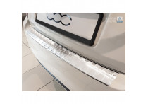 RVS Bumper beschermer passend voor Fiat 500 2015- 'Ribs'