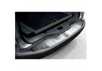 RVS Bumper beschermer passend voor Ford S-Max 2006-2010 'Ribs'