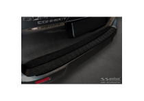 Matzwart Aluminium Bumper beschermer passend voor Ford Tourneo Connect/Transit Connect 2014-2017