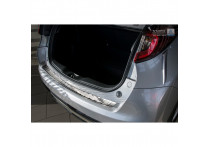RVS Bumper beschermer passend voor Honda Civic IX 5-deurs Facelift 2015- 'Ribs'