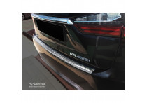 RVS Bumper beschermer passend voor Lexus RX 2015- 'Ribs'