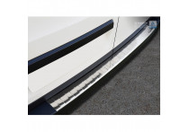 RVS Bumper beschermer passend voor Volkswagen Crafter TGE 2017- 'Ribs'