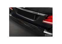 Echt 3D Carbon Bumper beschermer passend voor Mercedes E-Klasse Kombi FL 2013-2016 'Ribs'