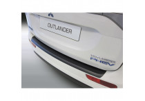 Bumper beschermer passend voor Mitsubishi Outlander 2013- Zwart