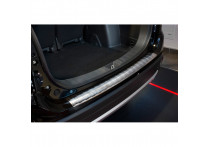 RVS Bumper beschermer passend voor Mitsubishi Outlander 2015- 'Ribs'